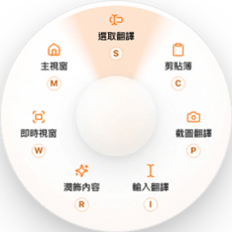 TranslateWindow 快速面板